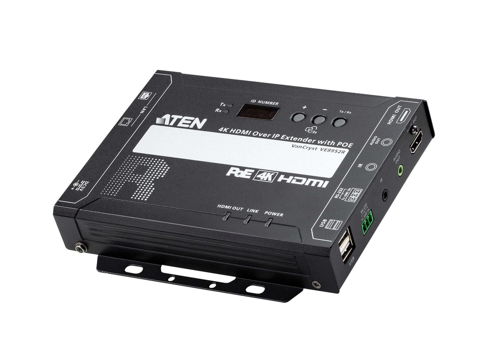 EAN 4710469340406 - ATEN VE8952R-AT-G extensor audio/video Receptor AV Negro imagen 3