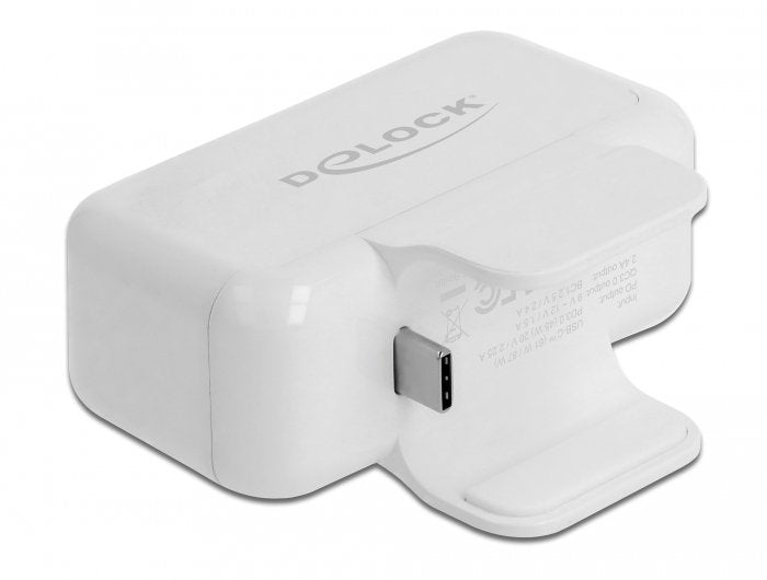 EAN 4043619640799 - DeLOCK 64079 hub de interfaz USB 3.2 Gen 1 (3.1 Gen 1) Type-C Blanco imagen 1