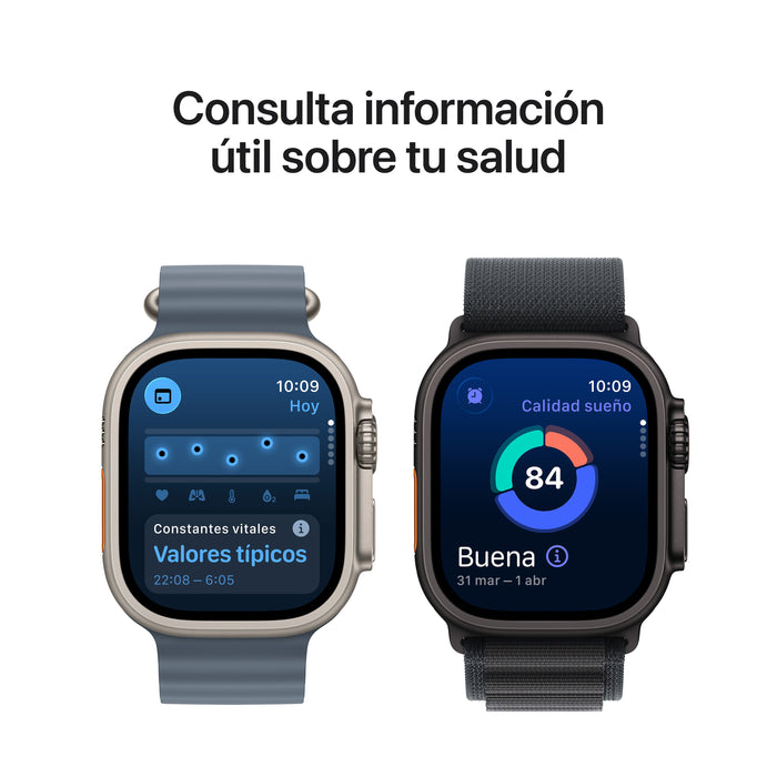 EAN 0195950609738 - Apple Watch Ultra 3 OLED 49 mm Digital 422 x 514 Pixeles Pantalla táctil 5G Titanio Wifi GPS (satélite) imagen 7