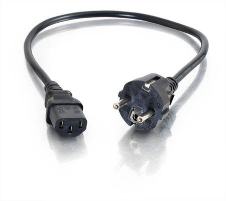 EAN 0757120885474 - C2G 10m Power Cable Negro imagen 1