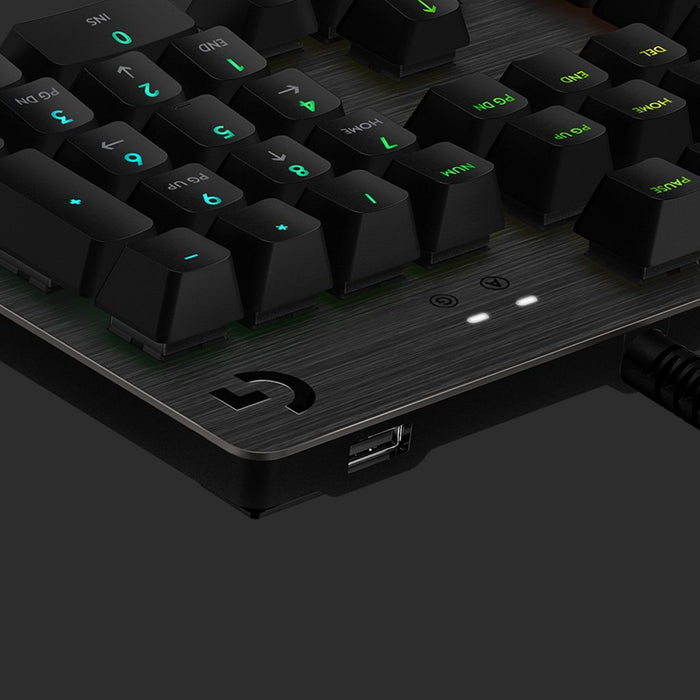EAN 5099206086272 - Logitech G 920-009370 teclado Juego USB QWERTY Internacional de EE.UU. Carbono imagen 11