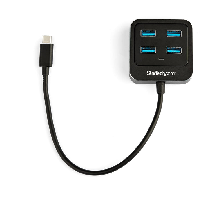 EAN 65030878692 - StarTech.com HB31C4AB hub de interfaz USB 3.2 Gen 2 (3.1 Gen 2) Type-C 10000 Mbit/s Negro imagen 2