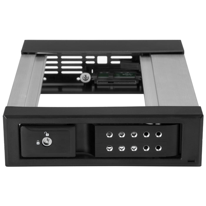 EAN 0065030872317 - StarTech.com HSB1SATSASBA panel bahía disco duro 13,3 cm (5.25") Panel de instalación Negro imagen 2