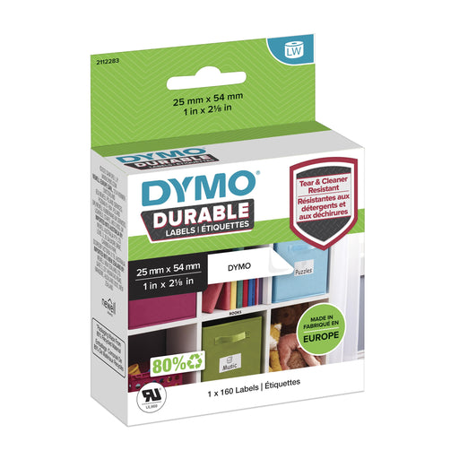 EAN 3026981122835 - DYMO Durable Blanco Etiqueta para impresora autoadhesiva imagen 2
