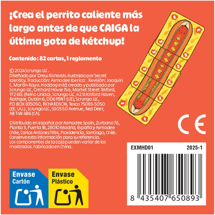 EAN 8435407650893 - Asmodee Hoddog Juego de mesa imagen 3