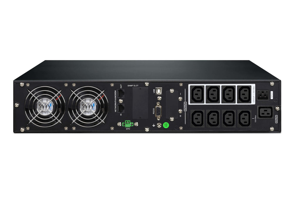 EAN 4719264647994 - ATEN OL3000HV-AT-G sistema de alimentación ininterrumpida (UPS) Doble conversión (en línea) 3000 W 9 sali imagen 2