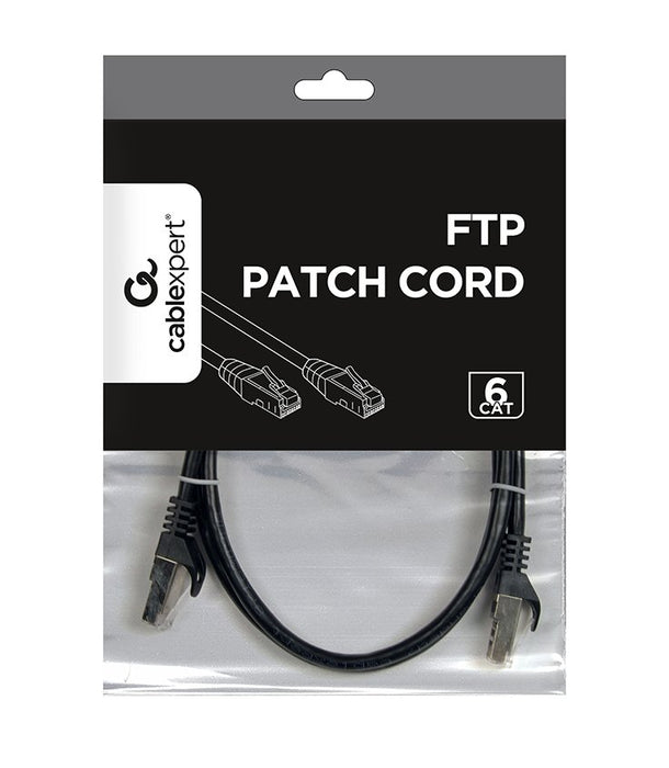 EAN 8716309074070 - Gembird PP6-1M/BK cable de red Negro Cat6 F/UTP (FTP) imagen 3