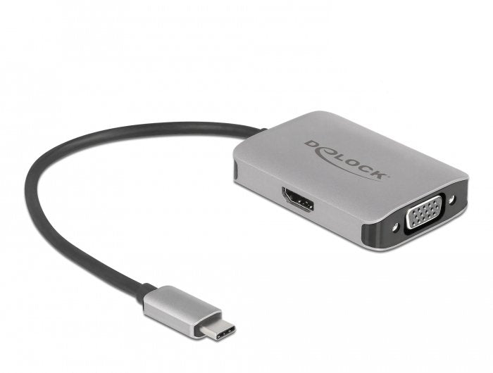 EAN 4043619877768 - DeLOCK 87776 divisor de video USB Tipo C 1x HDMI + 1x VGA imagen 2