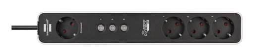 EAN 4007123694716 - Brennenstuhl 1153240627 base múltiple 1,5 m 4 salidas AC Interior Negro, Blanco imagen 2