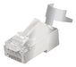 EAN 4052792077117 - LogiLink MP0078 conector RJ-45 Naranja, Plata imagen 3