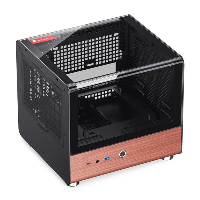 EAN 6970620554099 - Jonsbo TK-0 BLACK carcasa de ordenador Negro, Madera imagen 29