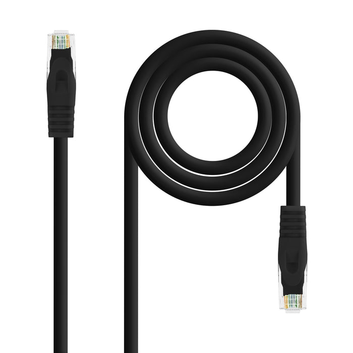 EAN 8433281011090 - Nanocable 10.20.1800-L30-BK cable de red 0,3 m Cat6a U/UTP (UTP) imagen 1