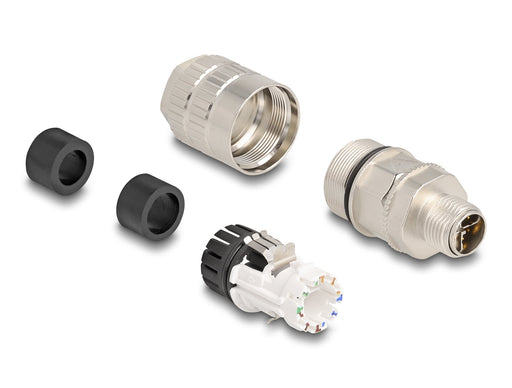 EAN 4043619860326 - DeLOCK 86032 conector M12, LSA Plata imagen 2