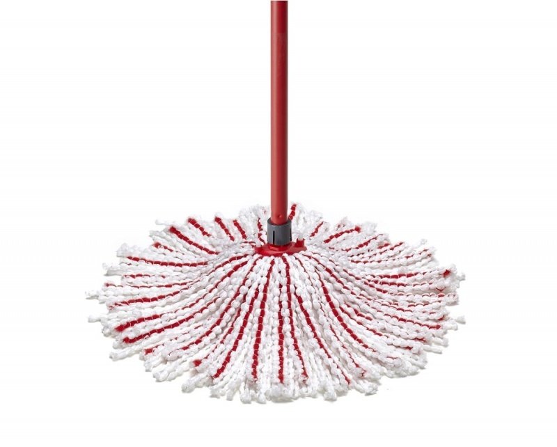 EAN 4023103203730 - Vileda Microfibre & Power Cabezal de fregona Rojo, Blanco imagen 2