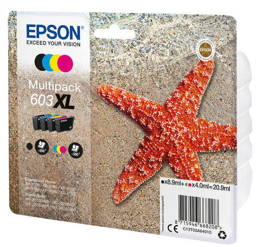EAN 8715946668215 - Epson C13T03A64020 cartucho de tinta 1 pieza(s) Original High (L) Yield Negro, Cian, Magenta, Amarillo imagen 1