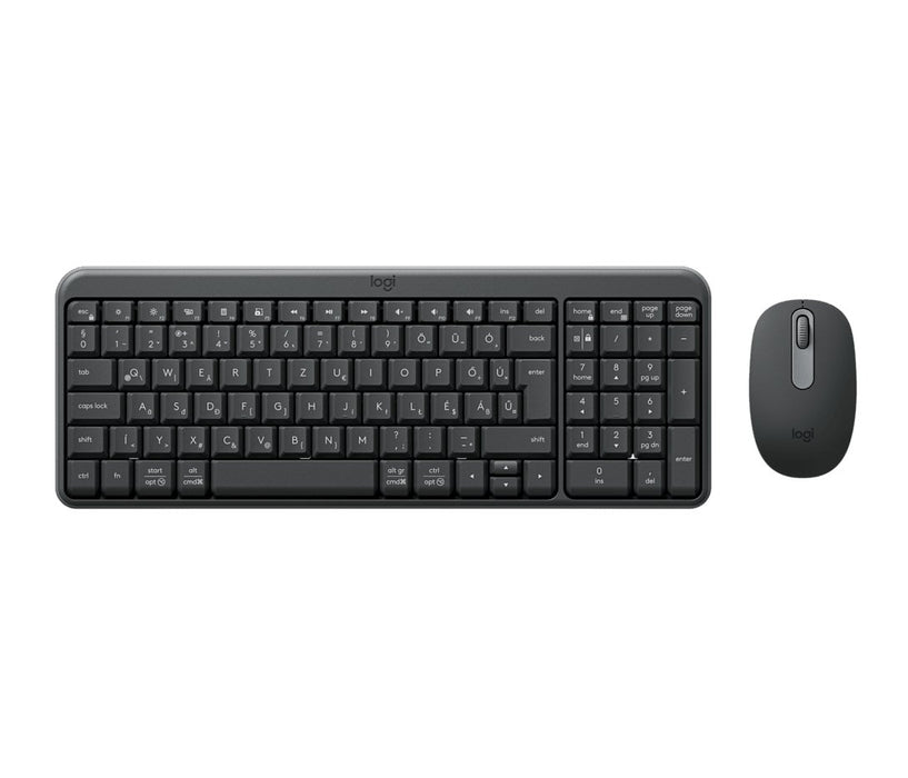 EAN 5099206130661 - Logitech MK250 Combo teclado Ratón incluido Universal RF Wireless + Bluetooth QWERTZ Húngaro Grafito imagen 1