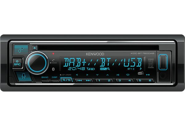 EAN 0019048233783 - Kenwood KDC-BT760DAB Negro 50 W Bluetooth imagen 1