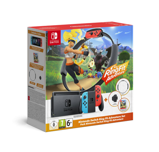 EAN 45496453350 - Nintendo Switch + Ring Fit Adventure videoconsola portátil 15,8 cm (6.2") 32 GB Wifi Negro, Azul, Rojo imagen 1