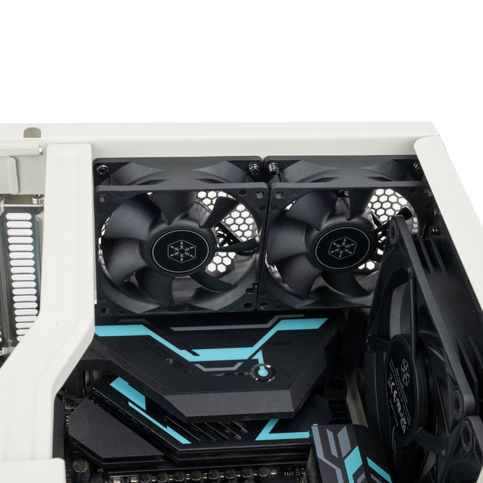 EAN 4710679818290 - Silverstone SST-FLP01W carcasa de ordenador HTPC Blanco imagen 11