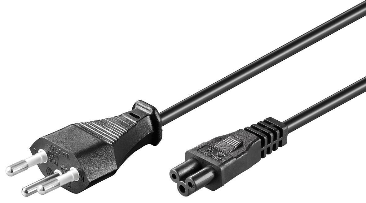 EAN 5704327229605 - Microconnect PE160818 cable de transmisión Negro 1,8 m Enchufe tipo J C5 acoplador imagen 1