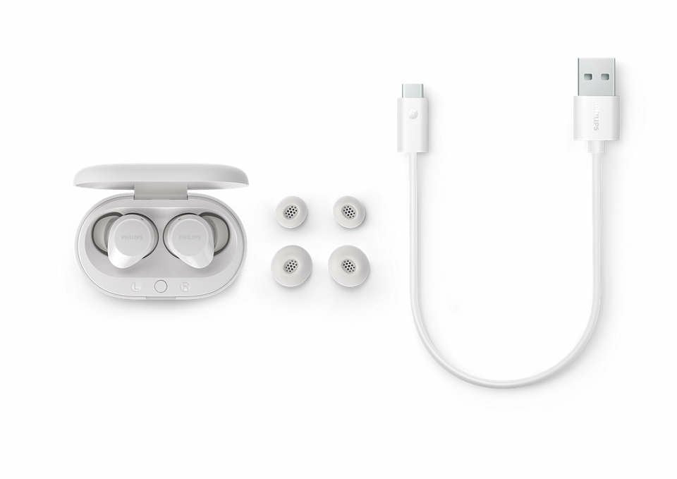 EAN 4895229138063 - Philips TAT1209WT/00 auricular y casco Auriculares True Wireless Stereo (TWS) Dentro de oído Llamadas/Mús imagen 6