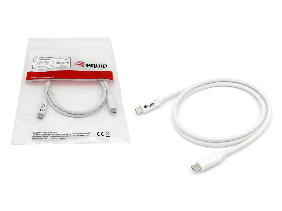 EAN 4015867243855 - Equip 128365 cable USB USB 3.2 Gen 1 (3.1 Gen 1) 0,5 m USB C Blanco imagen 3