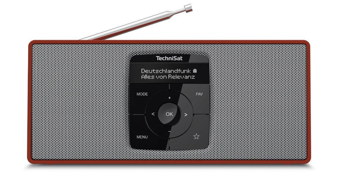 EAN 4019588339118 - TechniSat DIGITRADIO2S Portátil Digital Rojo, Plata imagen 1