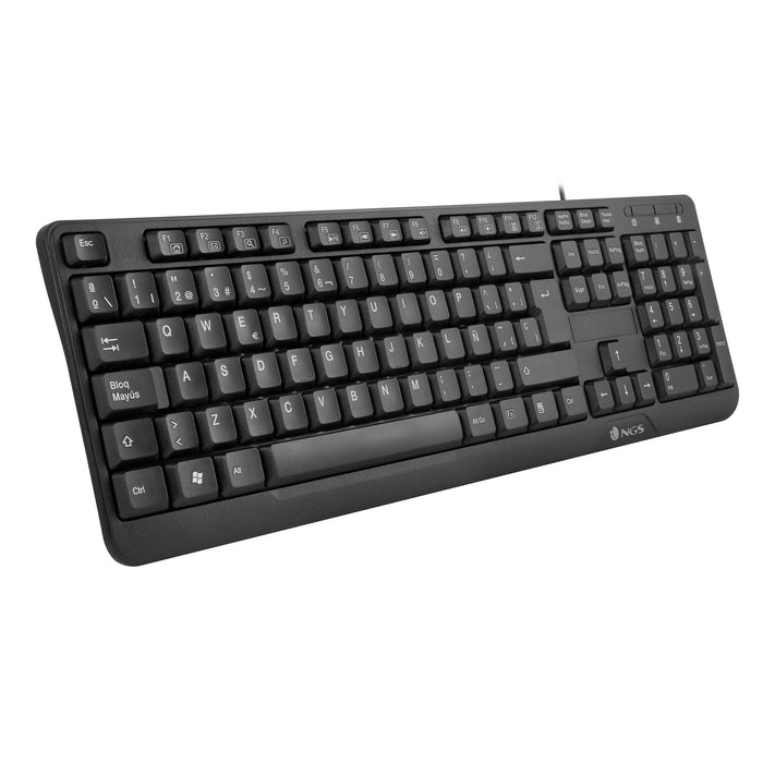 EAN 8435430618143 - NGS FunkyV3, QWERTY, ES teclado Hogar USB Negro imagen 8