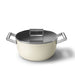 EAN 8017709355913 - Smeg CSF2412CRM batería de cocina Crema de color Aluminio, Acero inoxidable 5,4 L 24 cm imagen 6