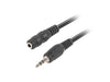 EAN 5901969413311 - Lanberg CA-MJFJ-10CC-0050-BK cable de audio 5 m 3,5mm Negro imagen 1
