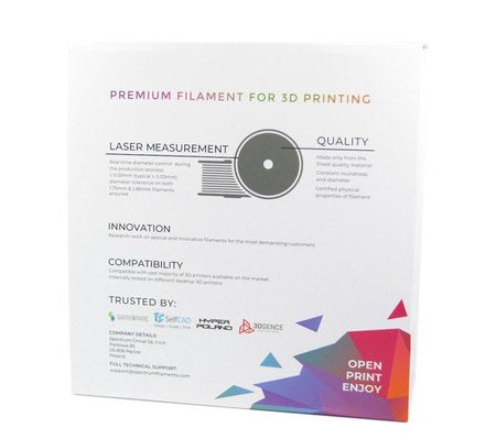 EAN 5903175658166 - Spectrum Filaments ABS Smart 1.75mm Naranja 1 kg imagen 4