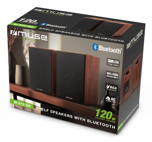 EAN 3700460209995 - Muse M-610 SH altavoz De 2 vías Inalámbrico y alámbrico 120 W imagen 6