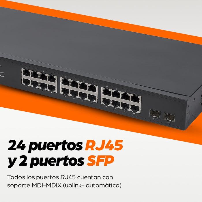 EAN 0766623561044 - Intellinet 561044 switch No administrado L2 Gigabit Ethernet (10/100/1000) 1U Negro imagen 7