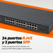 EAN 0766623561044 - Intellinet 561044 switch No administrado L2 Gigabit Ethernet (10/100/1000) 1U Negro imagen 7