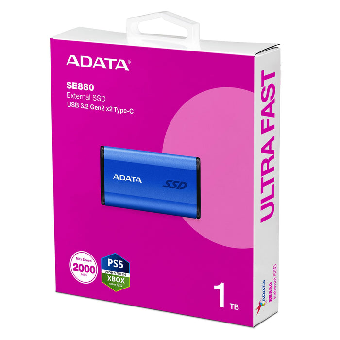 EAN 4711085947123 - ADATA SE880 1 TB USB Tipo C 3.2 Gen 2 (3.1 Gen 2) Azul imagen 6