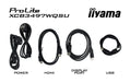 EAN 4948570125135 - iiyama ProLite XCB3494WQSU-B1 pantalla para PC 86,4 cm (34") 3440 x 1440 Pixeles UltraWide Quad HD LED Ne imagen 9