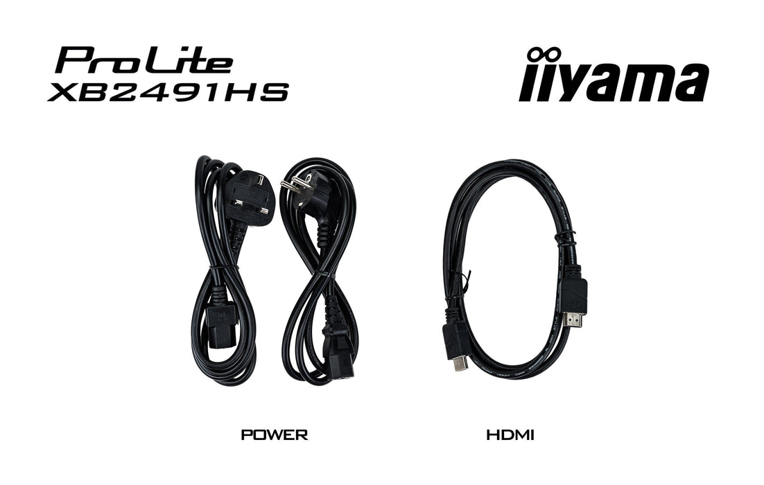 EAN 4948570127405 - iiyama ProLite XB2491HS-B1 pantalla para PC 60,5 cm (23.8") 1920 x 1080 Pixeles Full HD LCD Negro imagen 20