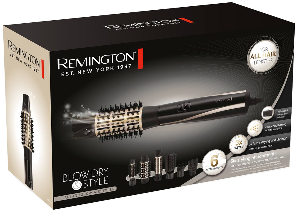 EAN 5038061142266 - Remington AS7700 Cepillo de aire caliente Negro 1200 W 3 m imagen 3