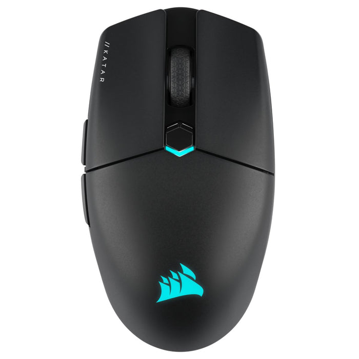 EAN 840006657545 - Corsair KATAR ELITE Wireless ratón Juego mano derecha RF Wireless + Bluetooth + USB Type-A Óptico 26000 DP imagen 1