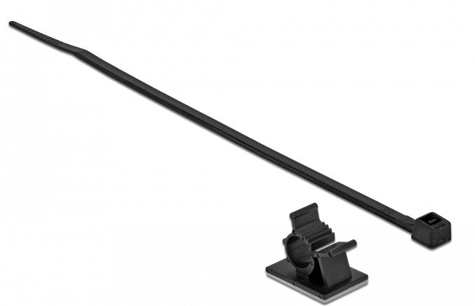 EAN 4043619188789 - DeLOCK 18878 presilla Nylon Negro 10 pieza(s) imagen 1