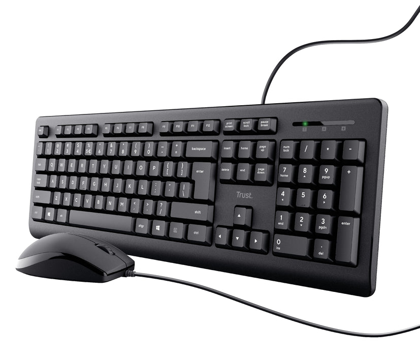 EAN 8713439239782 - Trust TKM-250 teclado Ratón incluido Oficina USB QWERTZ Alemán Negro imagen 2