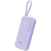 EAN 5291485017378 - Canyon power bank OnPower 101 built-in cable 10000 mAh PD22.5W Violetin Ión de litio Púrpura imagen 2