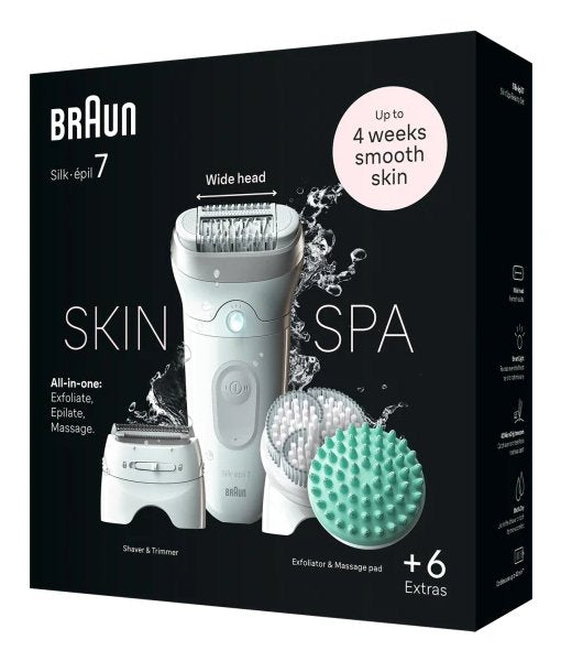 EAN 7500435225090 - Braun Silk-épil 7 7-081 depiladora 40 pinzas Blanco imagen 2