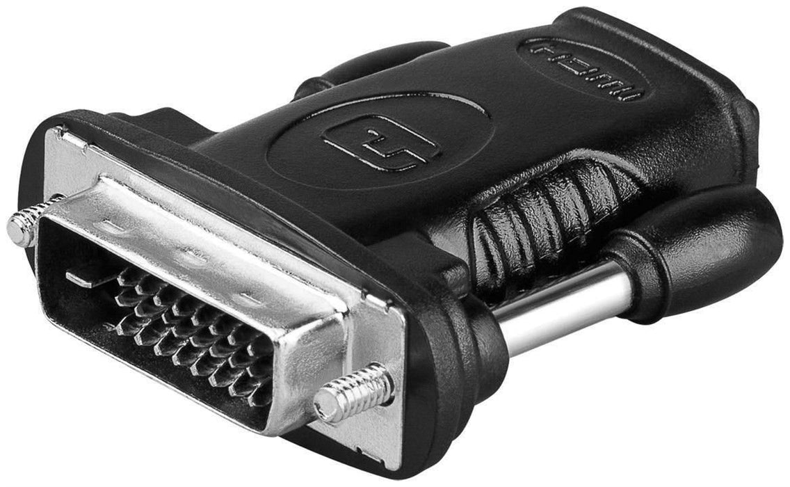 EAN 5705965855782 - Microconnect HDM19F24 cambiador de género para cable HDMI Type A DVI-D Dual Link (24+1 pin) Negro imagen 1
