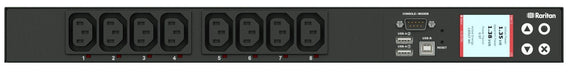 EAN 0785813015419 - Raritan PX3-5190R unidad de distribución de energía (PDU) 8 salidas AC 1U Negro imagen 5