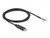 EAN 4043619904280 - DeLOCK 90428 cable de serie Negro 2 m USB 2.0 RS-232 imagen 2