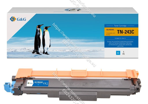 EAN 6941881221846 - G&G TN-243C cartucho de tóner 1 pieza(s) Compatible Cian imagen 1