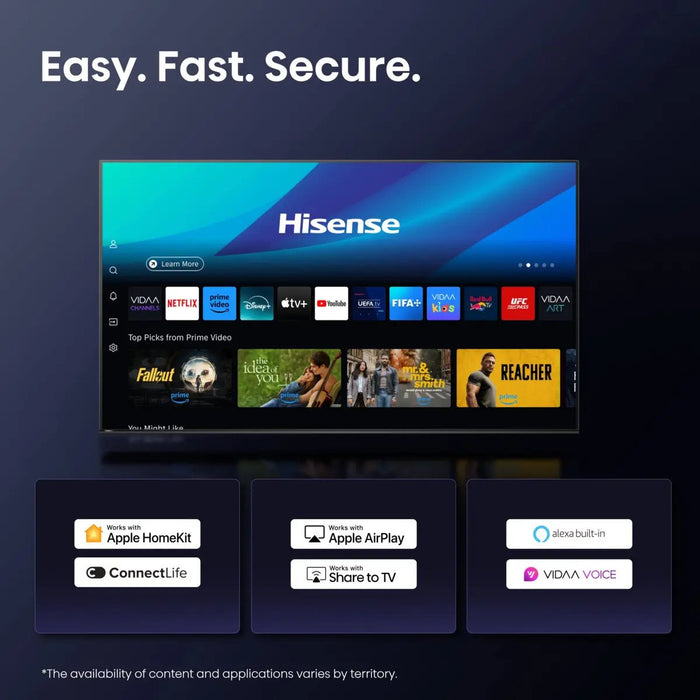 EAN 6942351418896 - Hisense 65E77Q 165,1 cm (65") 4K Ultra HD Smart TV Wifi Negro imagen 9