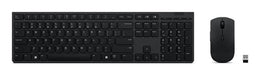 EAN 0195892062653 - Lenovo 4X31K03968 teclado Ratón incluido Oficina RF Wireless + Bluetooth Inglés de EE. UU. Gris imagen 1