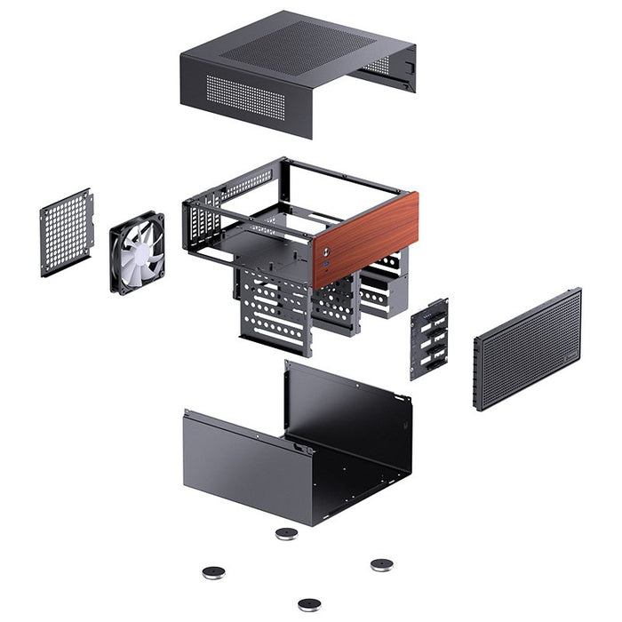 EAN 6970620553764 - Jonsbo N4 Black Micro Torre Negro imagen 20
